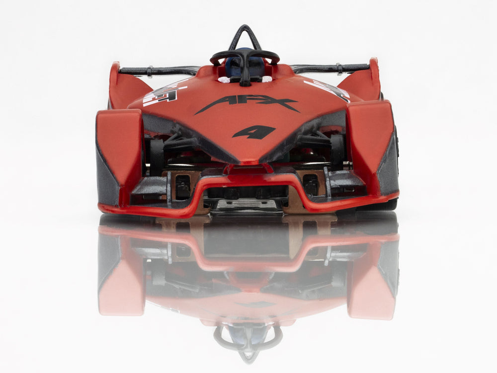 AFX Racing Formula N #4 Red/Gray HO Scale Slot Car 22066 (ONLINE ORDER ONLY)