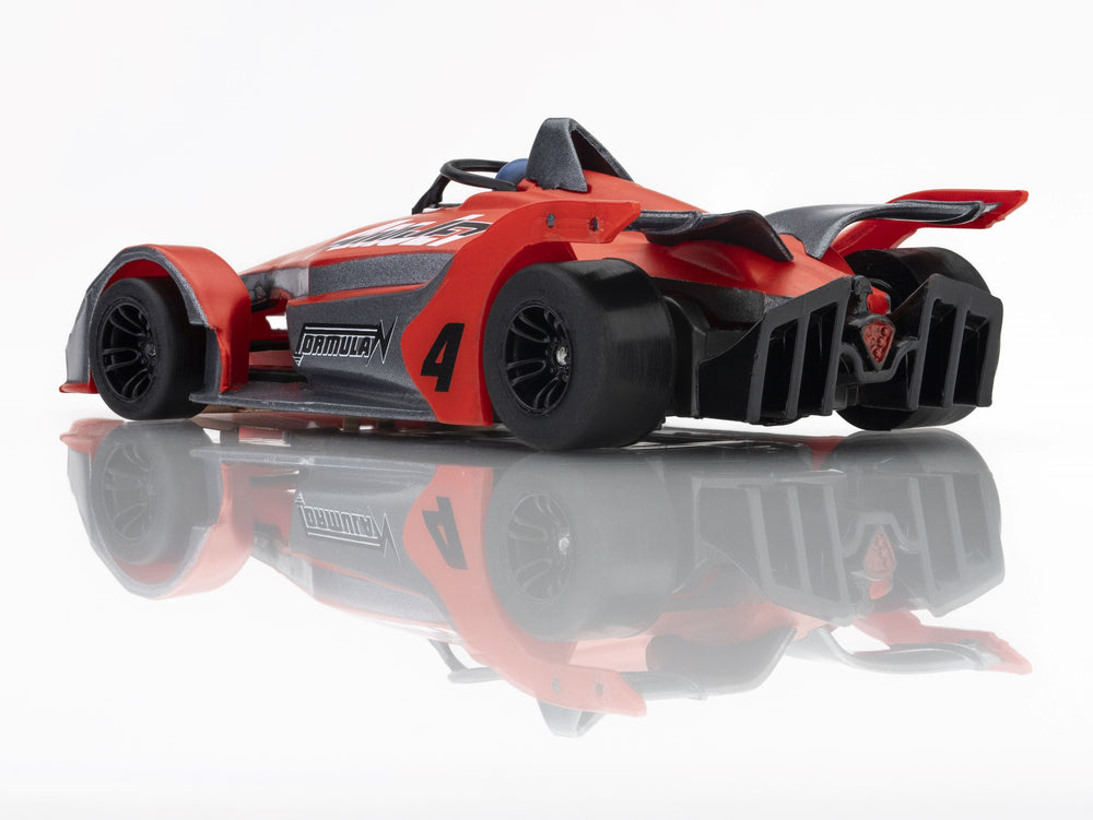 AFX Racing Formula N #4 Red/Gray HO Scale Slot Car 22066 (ONLINE ORDER ONLY)