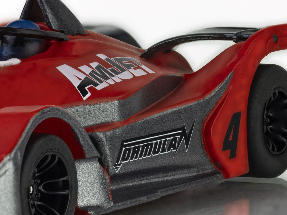 AFX Racing Formula N #4 Red/Gray HO Scale Slot Car 22066 (ONLINE ORDER ONLY)