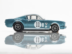 AFX Racing 1965 Shelby Mustang GT350R Donohue Blue/White Slot Car 22071 (ONLINE ORDER ONLY)