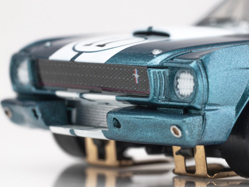 AFX Racing 1965 Shelby Mustang GT350R Donohue Blue/White Slot Car 22071 (ONLINE ORDER ONLY)