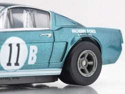 AFX Racing 1965 Shelby Mustang GT350R Donohue Blue/White Slot Car 22071 (ONLINE ORDER ONLY)