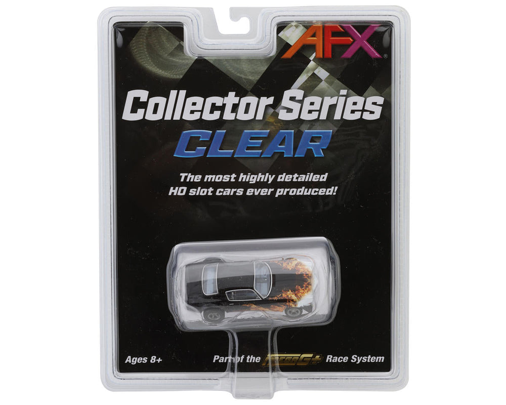 AFX Collector Series Camaro 1970 HO Slot Car (Black Wildfire) (LWB) (Mega G+) 22073 (ONLINE ORDER ONLY)