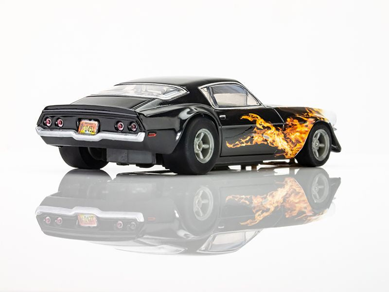 AFX Collector Series Camaro 1970 HO Slot Car (Black Wildfire) (LWB) (Mega G+) 22073 (ONLINE ORDER ONLY)