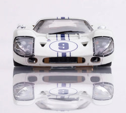 AFX Racing GT40 Mark IV #9, White  22078 (ONLINE ORDER ONLY)