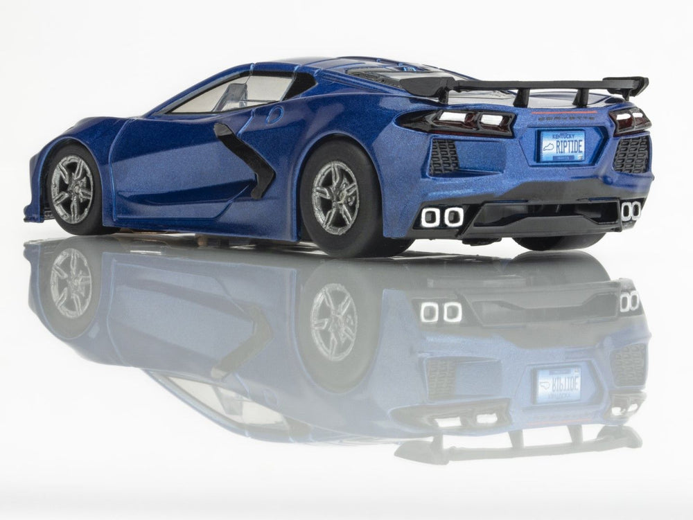 AFX Racing Corvette C8 Riptide Blue Metallic Slot Car 22094 (ONLINE ORDER ONLY)