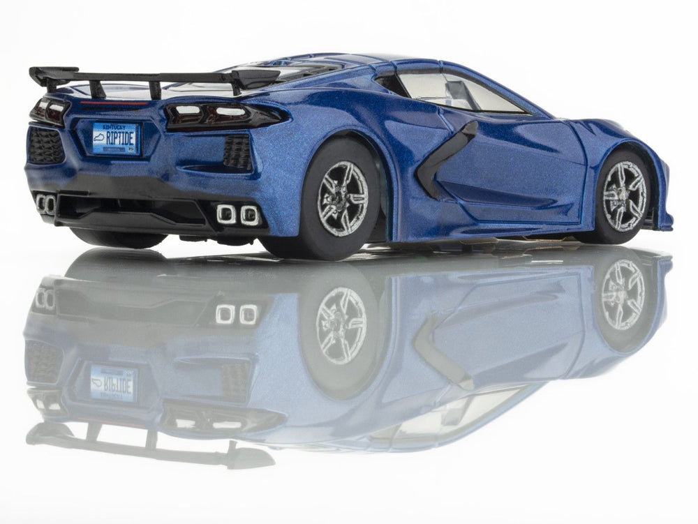 AFX Racing Corvette C8 Riptide Blue Metallic Slot Car 22094 (ONLINE ORDER ONLY)