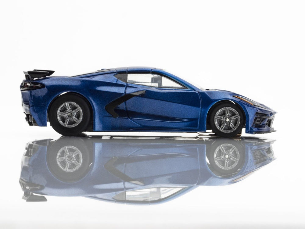 AFX Racing Corvette C8 Riptide Blue Metallic Slot Car 22094 (ONLINE ORDER ONLY)