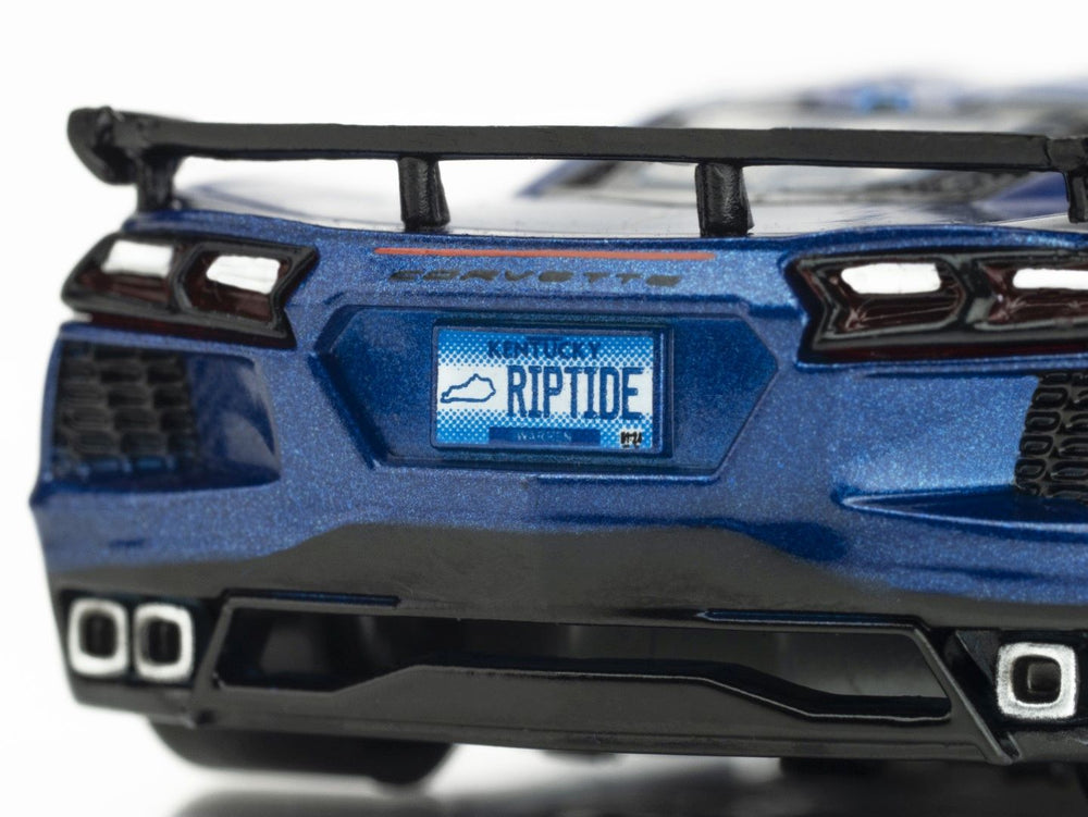 AFX Racing Corvette C8 Riptide Blue Metallic Slot Car 22094 (ONLINE ORDER ONLY)