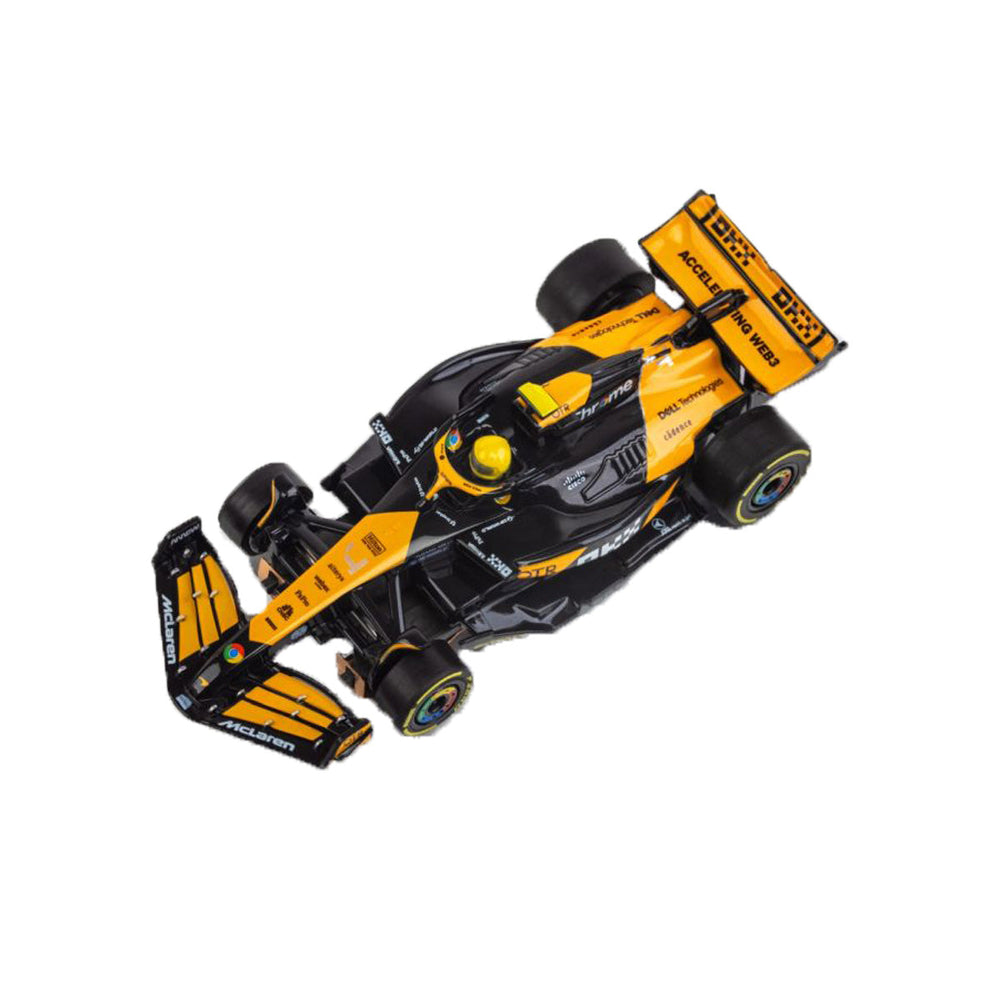 AFX McLaren MCL38 #4 Lando Norris Australia 2024 HO Scale Slot Car – 22103