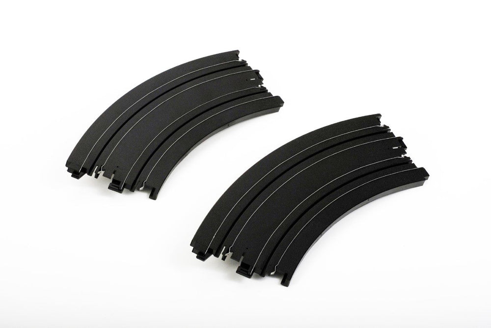 AFX 12-Inch Radius 1/8 Curve Track – 2 Pack – 70609
