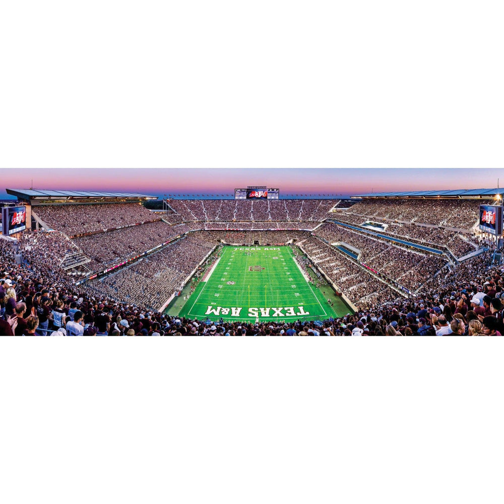 Texas A&M Aggies - 1000 Piece Panoramic Jigsaw Puzzle - End View (ONLINE ORDER ONLY)