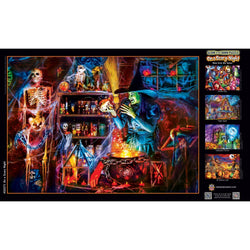 Glow in the Dark - On a Scary Night in October 500 Piece Jigsaw Puzzle (ONLINE ORDER ONLY)