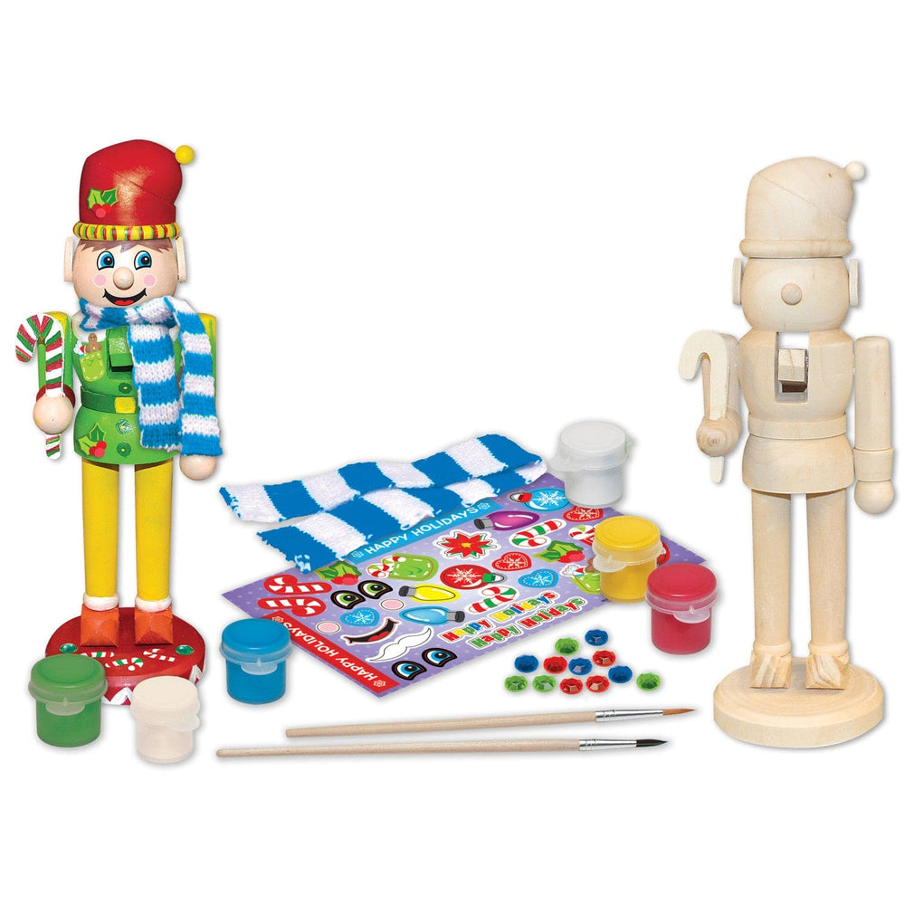 Holiday Craft Kit - Nutcracker Elf Wood Craft & Paint Kit (ONLINE ORDER ONLY)
