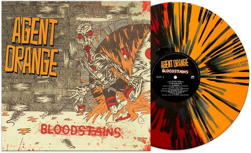 Agent Orange - Bloodstains - Orange/ red/ black Splatter [Vinyl]