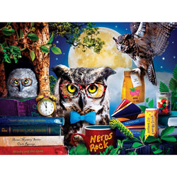 Wild & Whimsical - Night Owls Study Group 300 Piece EZ Grip Jigsaw Puzzle (ONLINE ORDER ONLY)