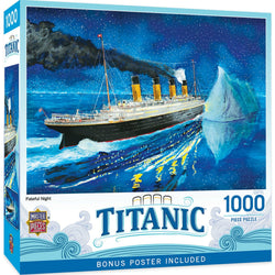 Titanic - Fateful Night 1000 Piece Jigsaw Puzzle (ONLINE ORDER ONLY)