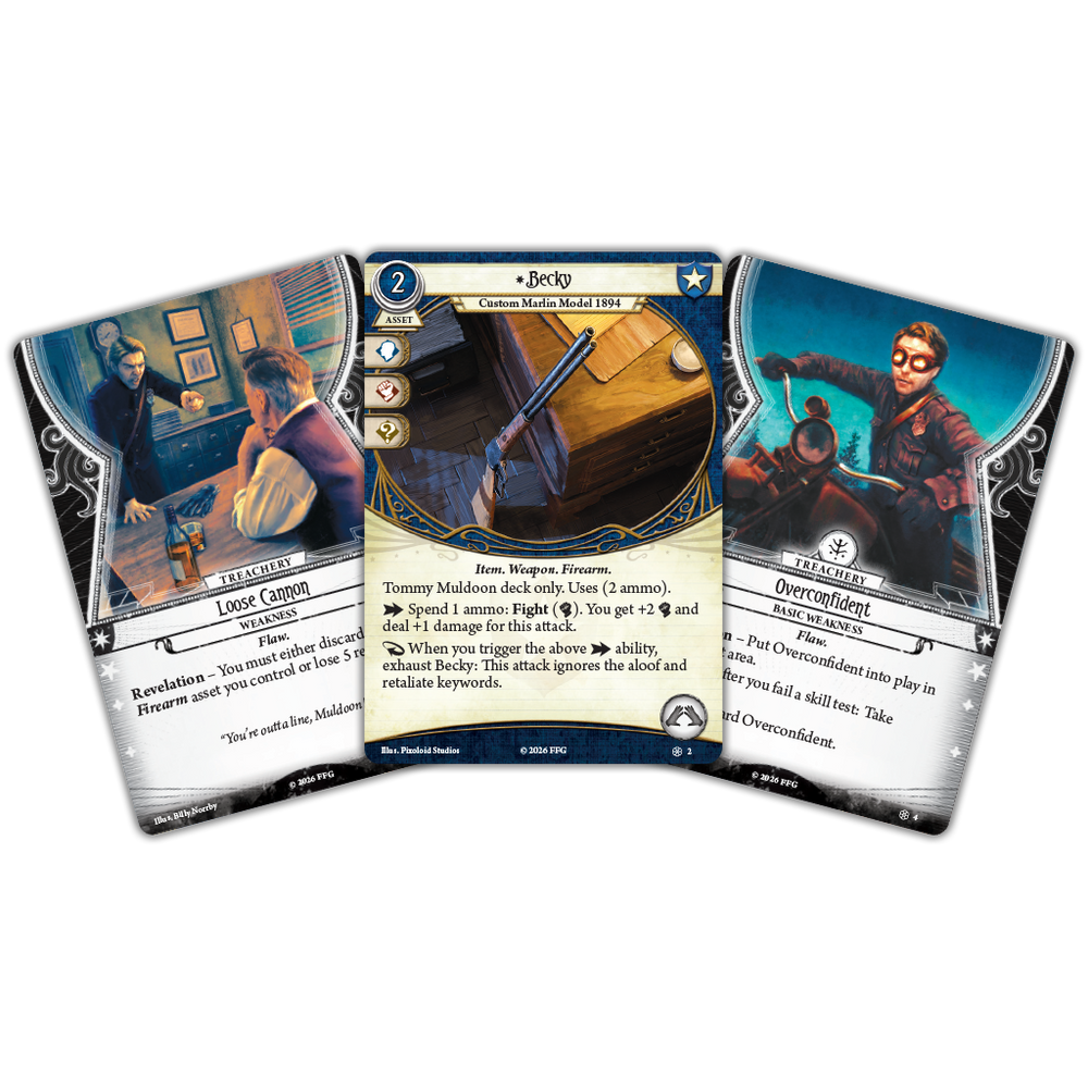 Arkham Horror LCG: Investigator Deck - Tommy Muldoon