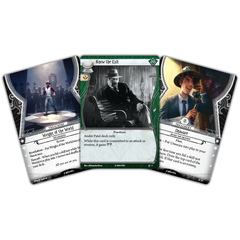Arkham Horror LCG: Investigator Deck - André Patel