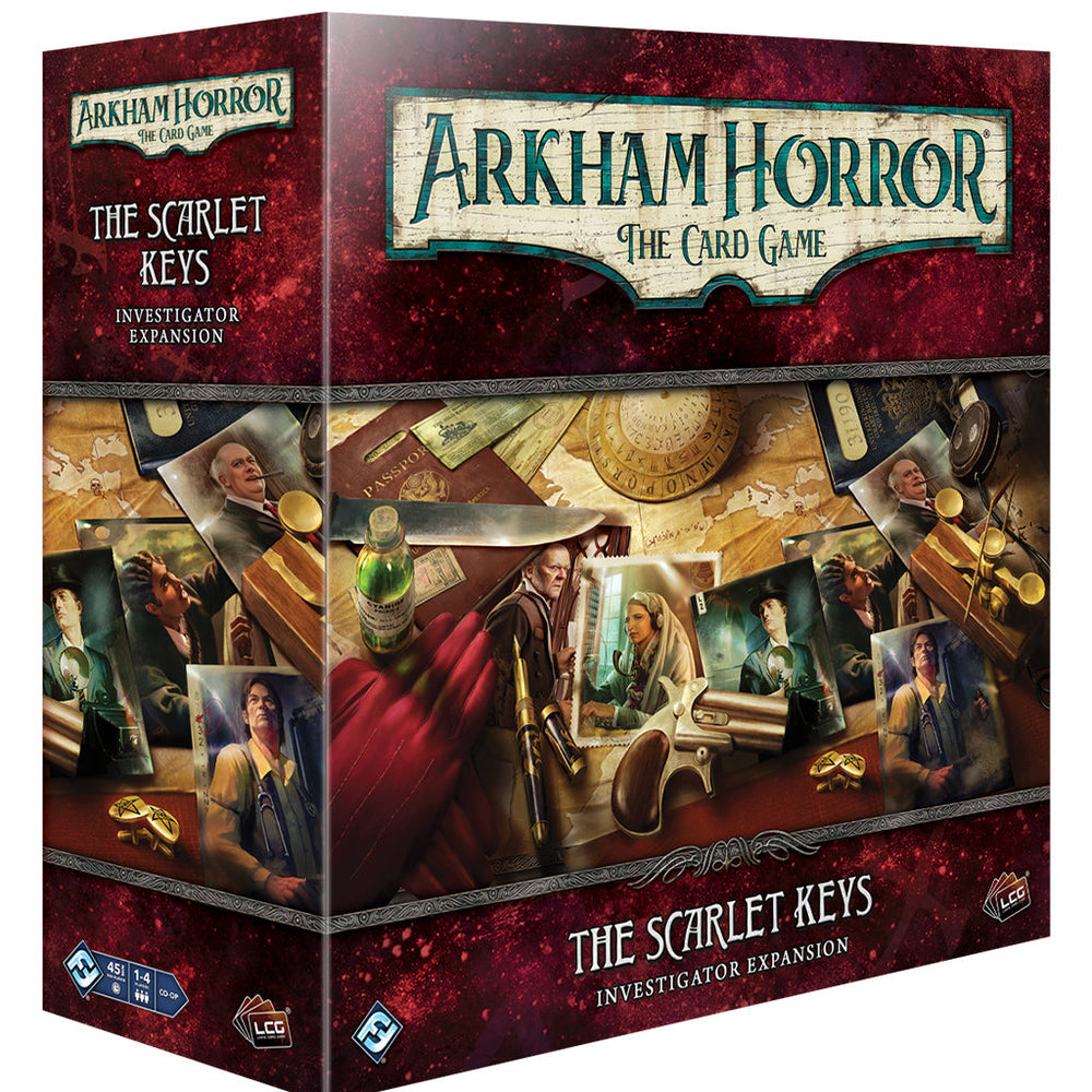 Arkham Horror LCG:  The Scarlet Keys Investigator Expansion (ONLINE ORDER ONLY)