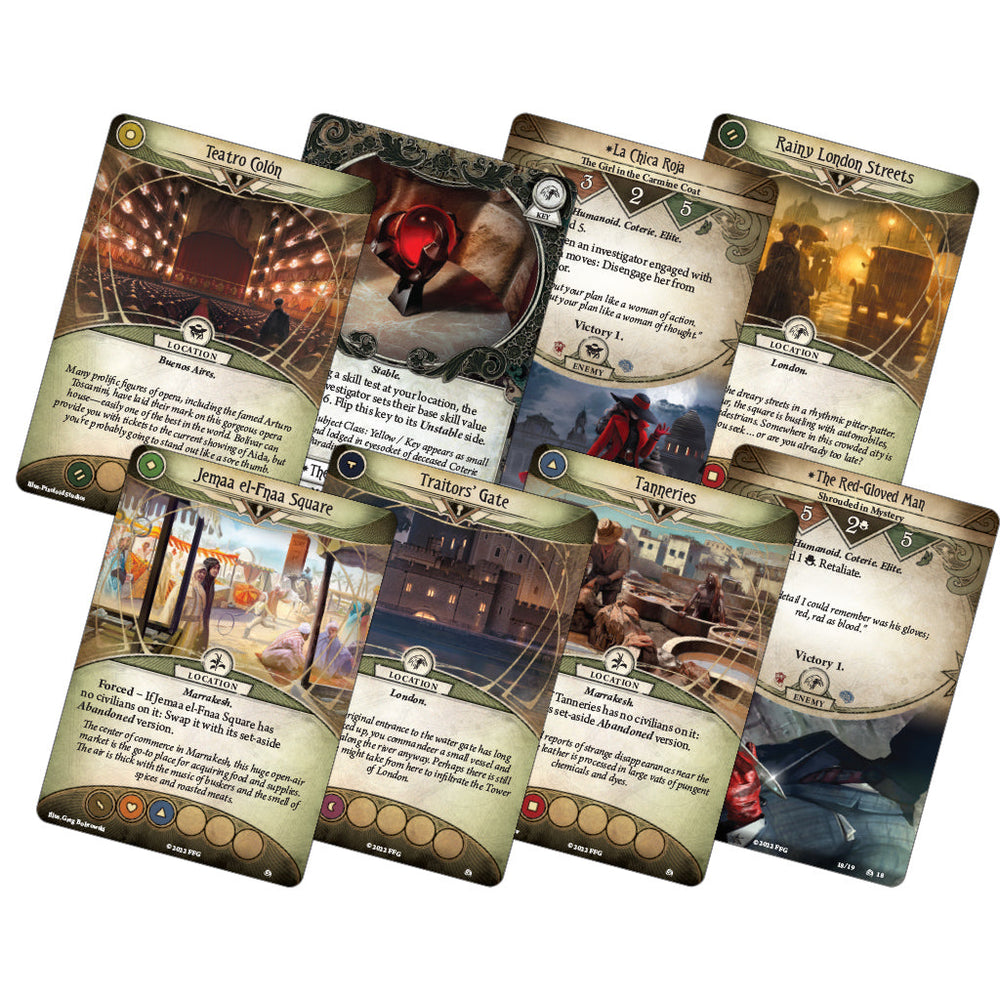 Arkham Horror LCG: The Scarlet Keys Campaign Expansion (ONLINE ORDER ONLY)