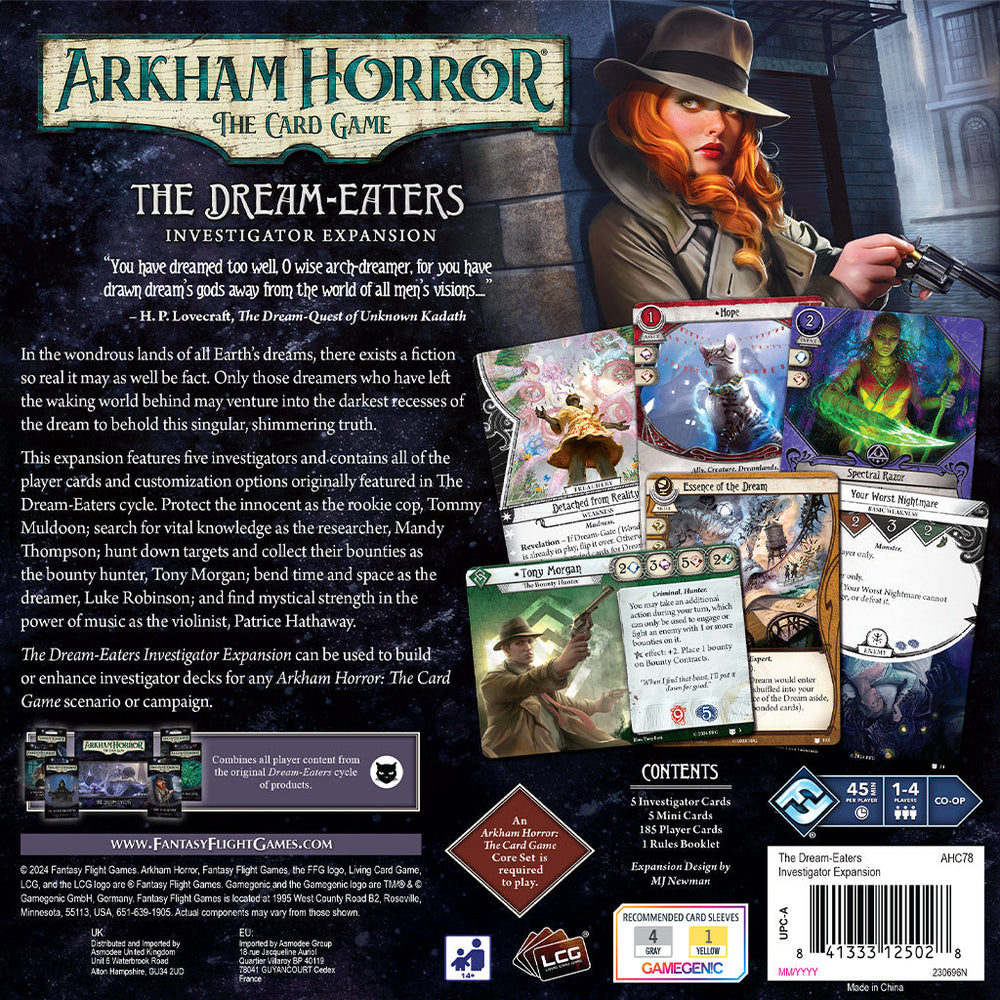 Arkham Horror LCG: The Dream-Eaters Investigator Expansion (ONLINE ORDER ONLY)