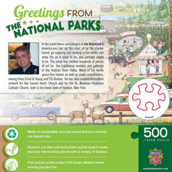 Greetings From The National Parks - 500 Piece Jigsaw Puzzle (ONLINE ORDER ONLY)