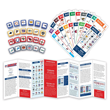 NFL - League Fanzy Dice Game (ONLINE ORDER ONLY)