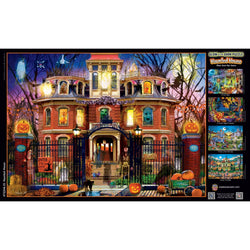 Glow in the Dark - Haunted House on the Hill 1000 Piece Jigsaw Puzzle (ONLINE ORDER ONLY)