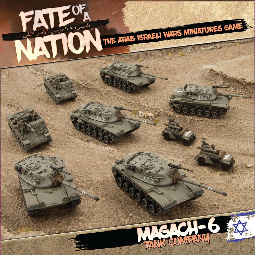 Fate of a Nation: Magach-6 Tank Company Army Box (ONLINE ORDER ONLY)