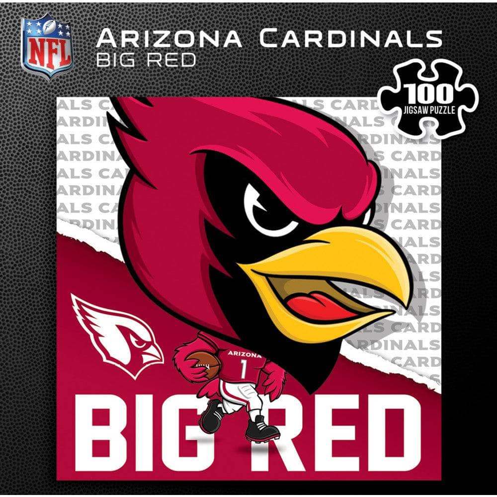Arizona Cardinals - NFL Mascot 100 Piece Jigsaw Puzzle (ONLINE ORDER ONLY)