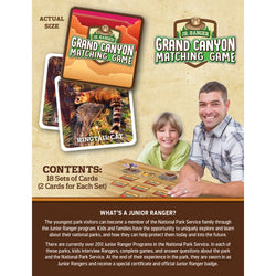Jr. Ranger - Grand Cayon Matching Game (ONLINE ORDER ONLY)