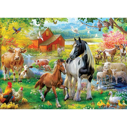 Farm & Country - Down on Maple Lane 1000 Piece Jigsaw Puzzle (ONLINE ORDER ONLY)