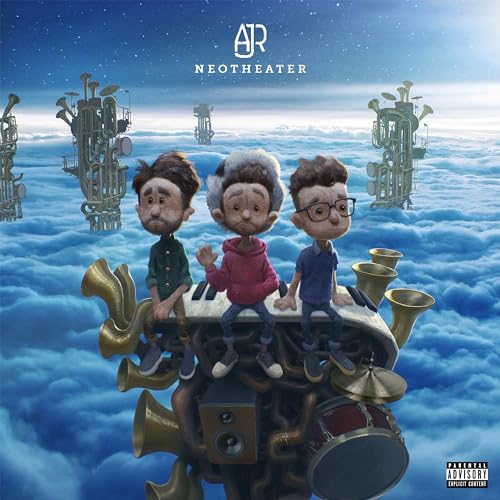 Ajr - Neotheater (Clear with Blue Splatter) [Vinyl]