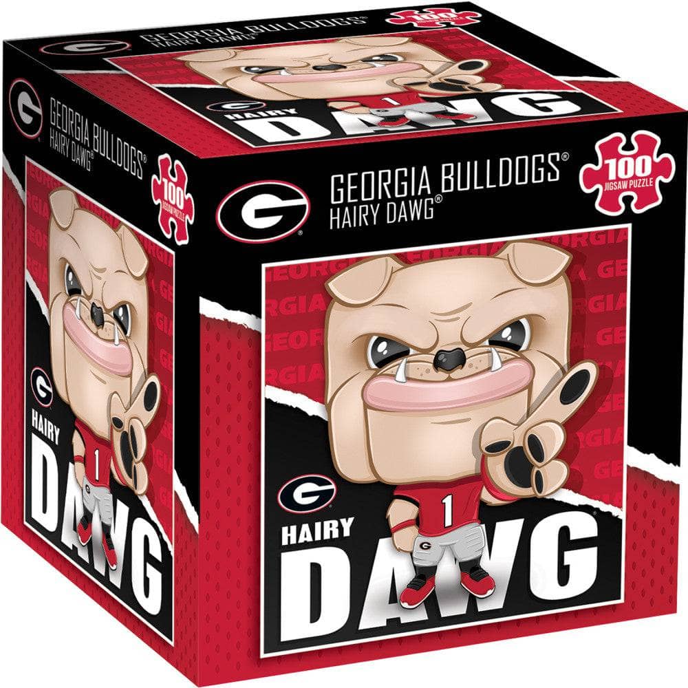 Hairy Dawg - Georgia Bulldogs Mascot 100 Piece Jigsaw Puzzle (ONLINE ORDER ONLY)