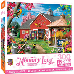 Memory Lane - Goldfinch Farms 300 Piece EZ Grip Jigsaw Puzzle (ONLINE ORDER ONLY)