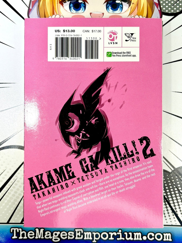 Akame ga Kill Vol 2 (Online Order Only)
