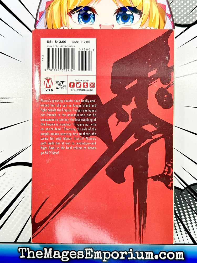 Akame ga Kill Zero Vol 10 (Online Order Only)