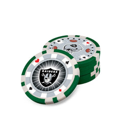 Las Vegas Raiders 300 Piece Poker Set (ONLINE ORDER ONLY)