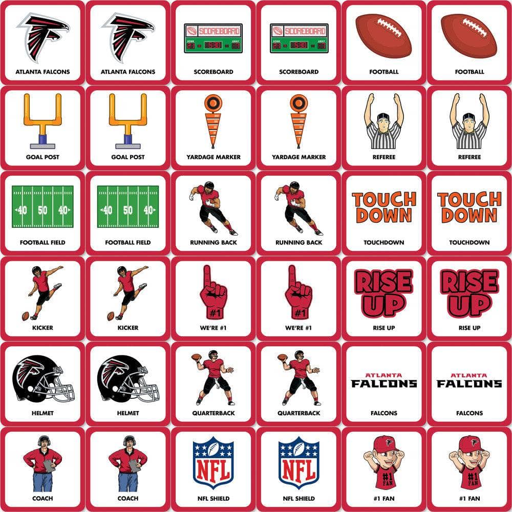 Atlanta Falcons Matching Game (ONLINE ORDER ONLY)