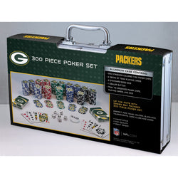 Green Bay Packers 300 Piece Poker Set (ONLINE ORDER ONLY)