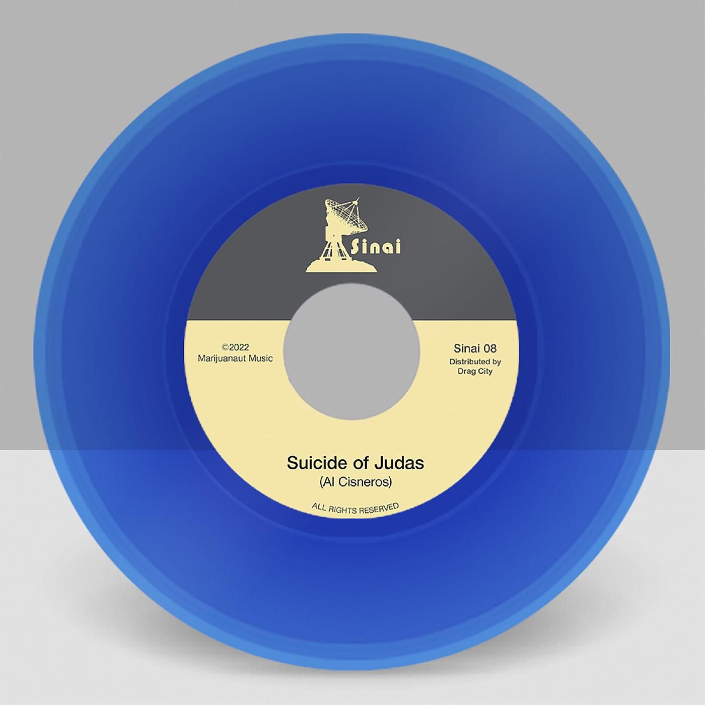 Al Cisneros - Suicide of Judas / Akeldama (BLUE VINYL) [Vinyl] (ONLINE ORDER ONLY)