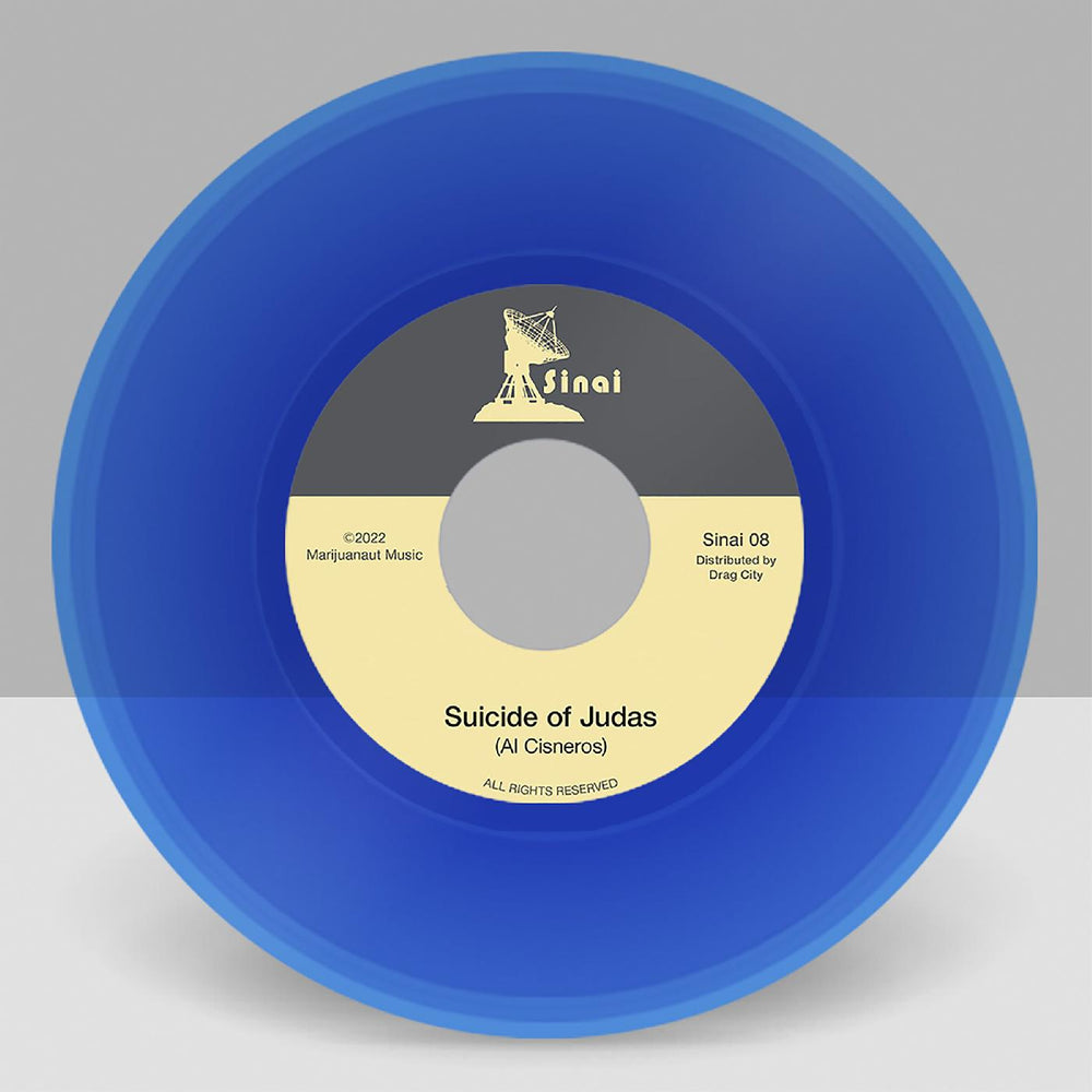 Al Cisneros - Suicide of Judas / Akeldama (BLUE VINYL) [Vinyl] (ONLINE ORDER ONLY)