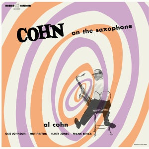 Al Cohn - Cohn On The Saxophone (BLUE VINYL) [Vinyl] (ONLINE ORDER ONLY)