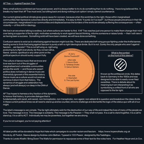 Zerma Thurstra EP [Vinyl]
