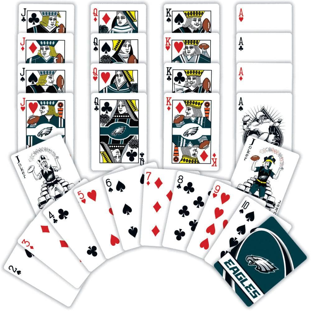 Philadelphia Eagles Playing Cards - 54 Card Deck