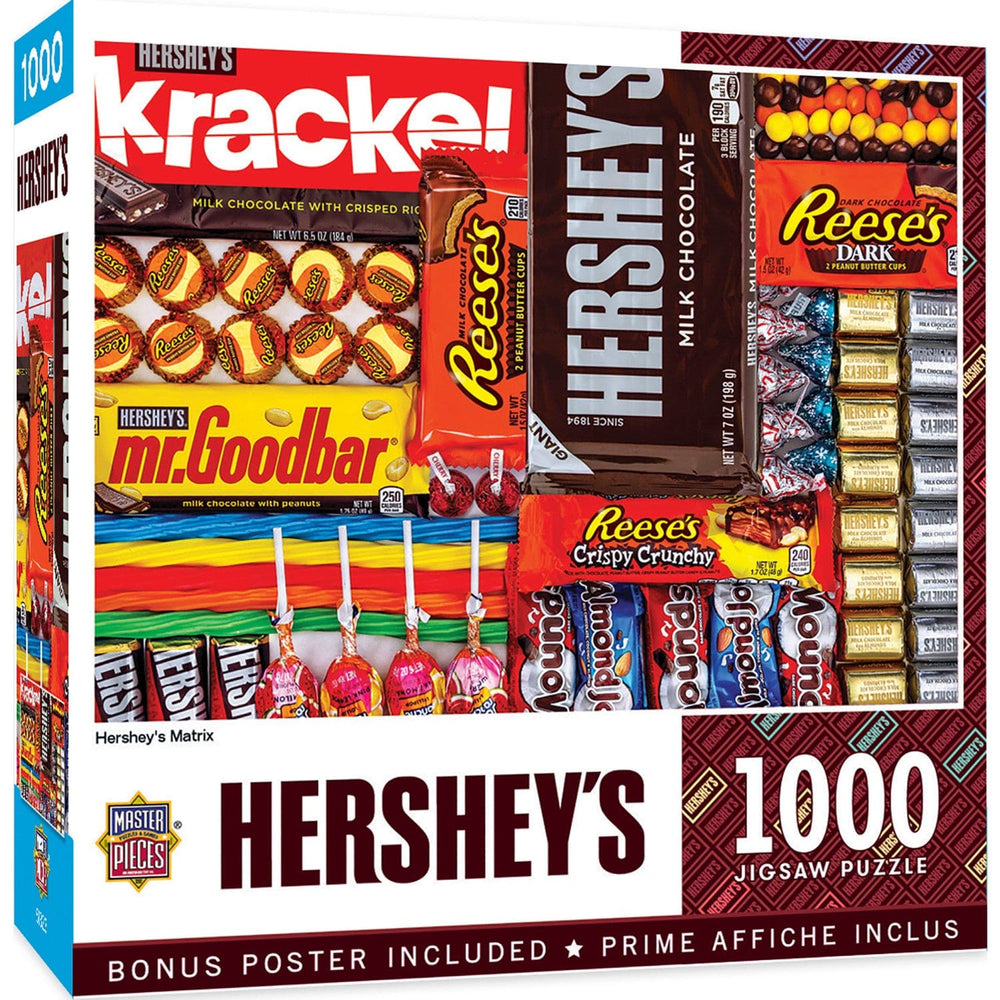 Hershey's Matrix - 1000 Piece Jigsaw Puzzle (ONLINE ORDER ONLY)