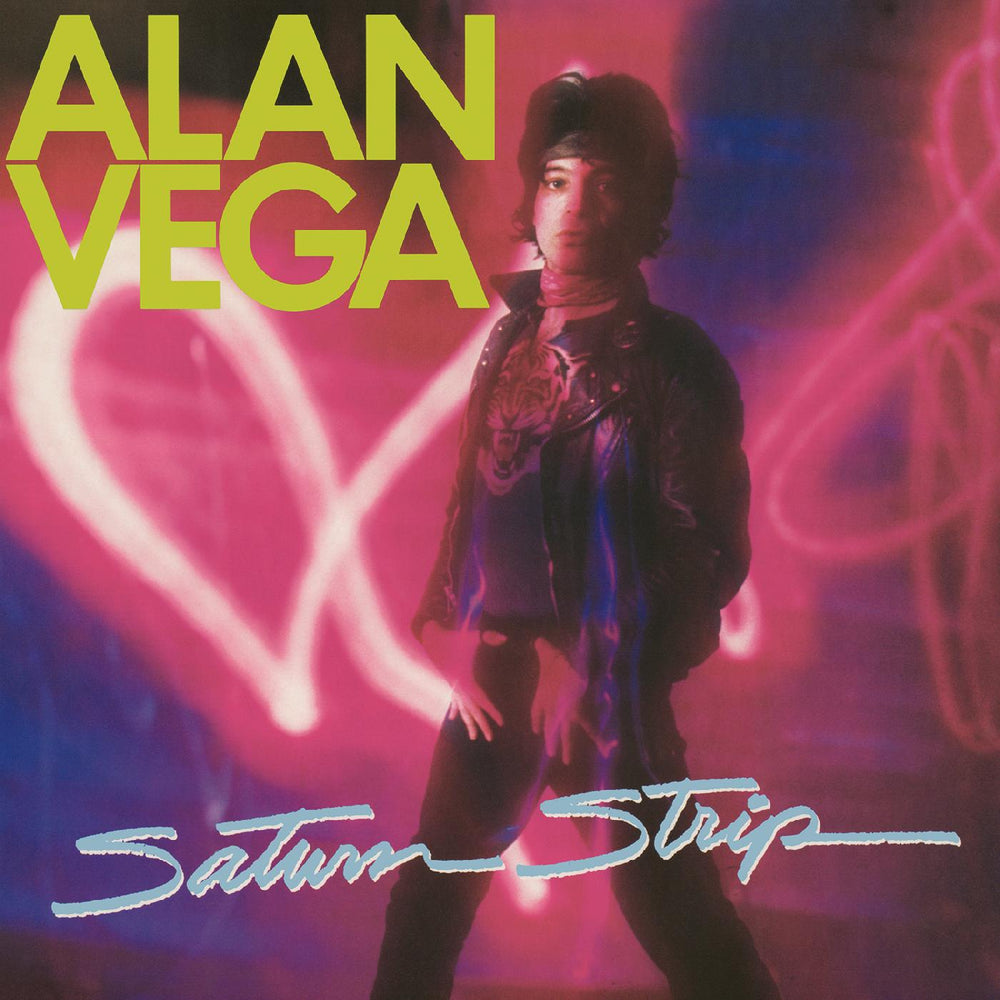 Alan Vega - Saturn Strip (HIGHLIGHTER YELLOW VINYL) [Vinyl] (ONLINE ORDER ONLY)