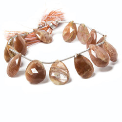 Albeit Feldspar Beads Pear Briolette (ONLINE ORDER ONLY)