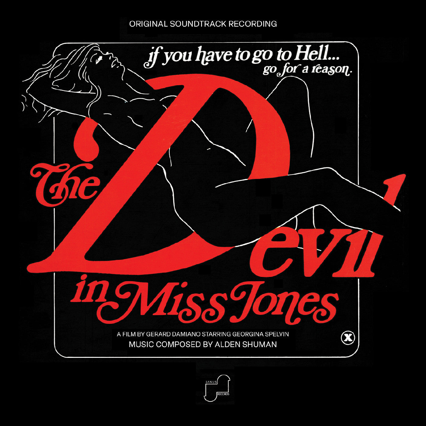 The Devil In Miss Jones--Original Soundtrack Recording (Hellfire Vinyl) [Vinyl] (ONLINE ORDER ONLY)